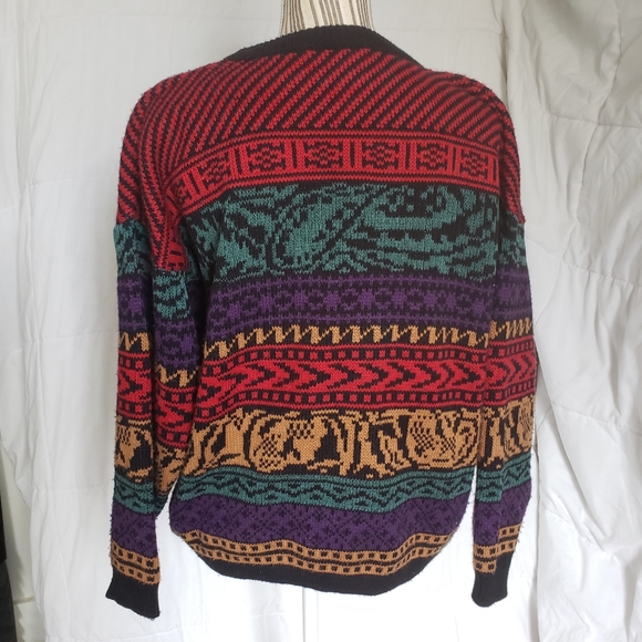 Vintage Crewneck Grandpa Sweater - Picture 4 of 5